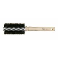 Classic Ceramic Round Barrel Wooden Brush PTCC391N