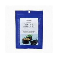 clearspring toasted nori strips 135g 1 x 135g