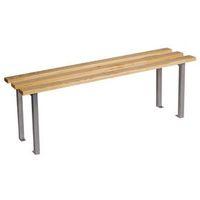 CLASSIC MEZZO BENCH 1000 X 325MM 2 LEGS - SILVER