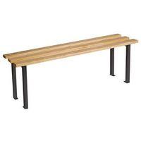 CLASSIC MEZZO BENCH 1000 X 325MM 2 LEGS - BLACK