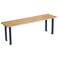 CLASSIC MEZZO BENCH 1000 X 325MM 2 LEGS - BLUE