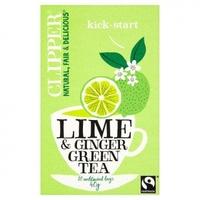 Clipper Green Tea with Lime & Ginger 20bag (1 x 20bag)