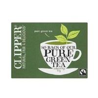 Clipper Fairtrade Pure Green Teabags 25bag (1 x 25bag)