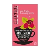 Clipper Org Infusion Red Fruits & Aron 20bag (1 x 20bag)