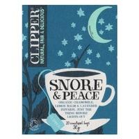 clipper snore peace lemon balm lavender 20 bags x 6