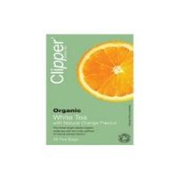 clipper organic white tea orange 26bag 1 x 26bag