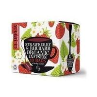 Clipper Strawberry and Rhubarb 10bag (1 x 10bag)