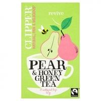 Clipper Green Tea with Pear & Honey 20bag (1 x 20bag)