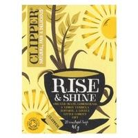 Clipper Rise & Shine - Lemongrass & Lemon Verbena (20 Bags x 6)