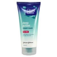 Clean &amp; Clear Deep Action Cream Wash - Oil Free 150ml