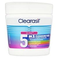 Clearasil Ultra 5 in 1 Cleansing Pads 65