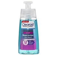 clearasil ultra rapid action gel wash 150ml