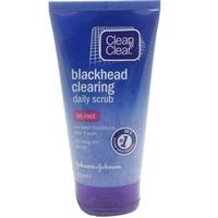 clean and clear blackhead clearing scrub