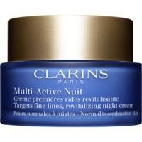 clarins multi active nuit crme premires rides revitalisante normal to  ...