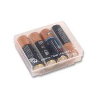 Clear AA or AAA Battery Case
