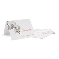 Classic Orchid Thank You Card