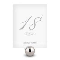 Classic Script Table Numbers