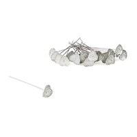 Clear Sparkle Heart on 6 cm Needle