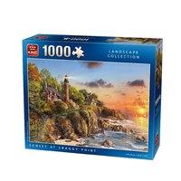 Classic Collection - Sunset at Craggy Point 1000 Piece Jigsaw Puzzle