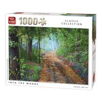 Classic Collection Into The Woods 1000 Piece Jigsaw Puzzle