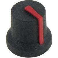 cliff cl170842cr knob k87mbr black red 6mm spl