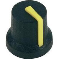 Cliff CL170845CR Knob K87Mbr Black / Yellow 6mm Spl