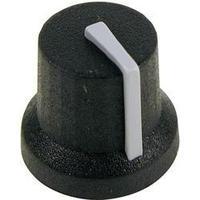 Cliff CL170844BR Knob K87Mbr Black / Grey 6mm D