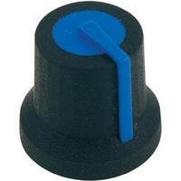 Cliff CL170827BR Knob K87Mar Black / Blue 6mm D