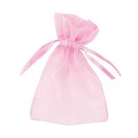 Club Green Small Organza Pouch - Pink