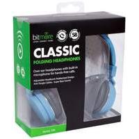 classic over ear headphone blu