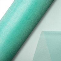 Club Green Organza 10m Snow Sheer Roll - Aqua