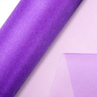 Club Green Organza 10m Snow Sheer Roll - Purple