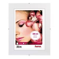 clip fix anti reflect glass frameless picture holder 21x297cm a4