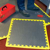 Clarke Clarke Anti Fatigue Foam Floor Tiles - Pack Of 6