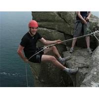 Climbing and Abseiling for Two in Cornwall (Full Day)