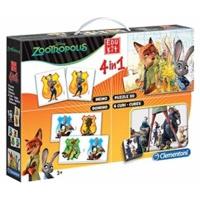 Clementoni Edukit 4 in 1 Zootopia