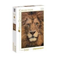 clementoni lion face 500 pieces