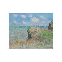 cliff walk at pourville 1882 by claude monet