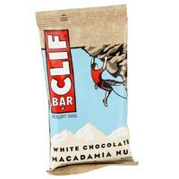 Clif White Chocolate Macadamia Bar 68g, White