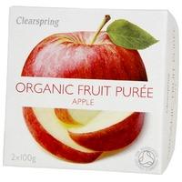 Clearspring Fruit Puree Apple 2 x 100g