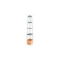 Climbing Trellis Tower for Plants in various colours Bio Green
