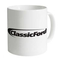Classic Ford Black Logo Mug