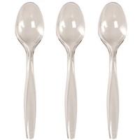 Clear Plastic Party Spoons