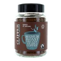 Clipper Fairtrade Organic Instant Coffee Medium Roast Arabica