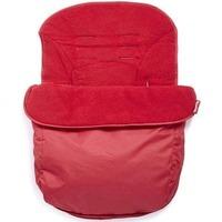 clair de lune footmuff red