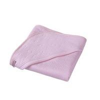 clair de lune cotton candy hooded blanket pink