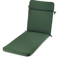 Classic Green Sunlounger Cushion