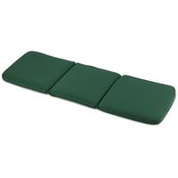 Classic Green 3 Seater Bench Cushion