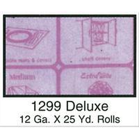 clear vinyl 54ins x 25yds roll deluxe 12 gauge red paper 234200