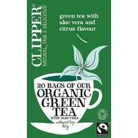 Clipper Organic Green Tea with Aloe Vera - 20 Bags
